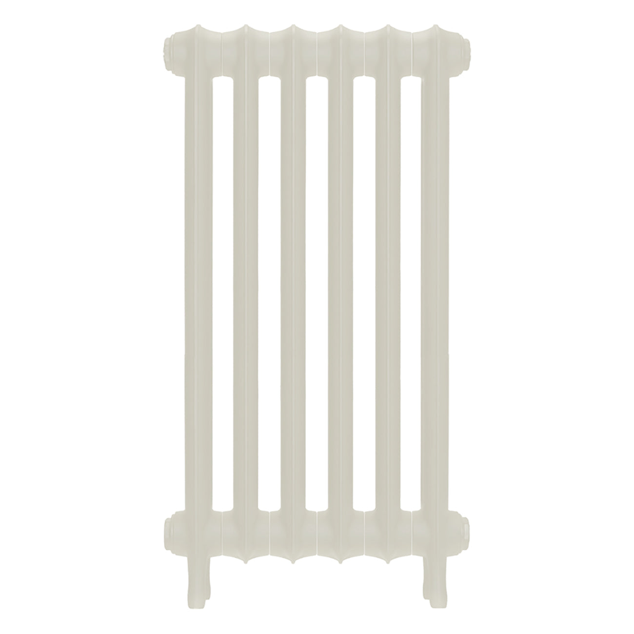 Emmeline III - Chalk White Cast Iron Column Radiator H816mm x W429mm 3 Column - Wall Hung