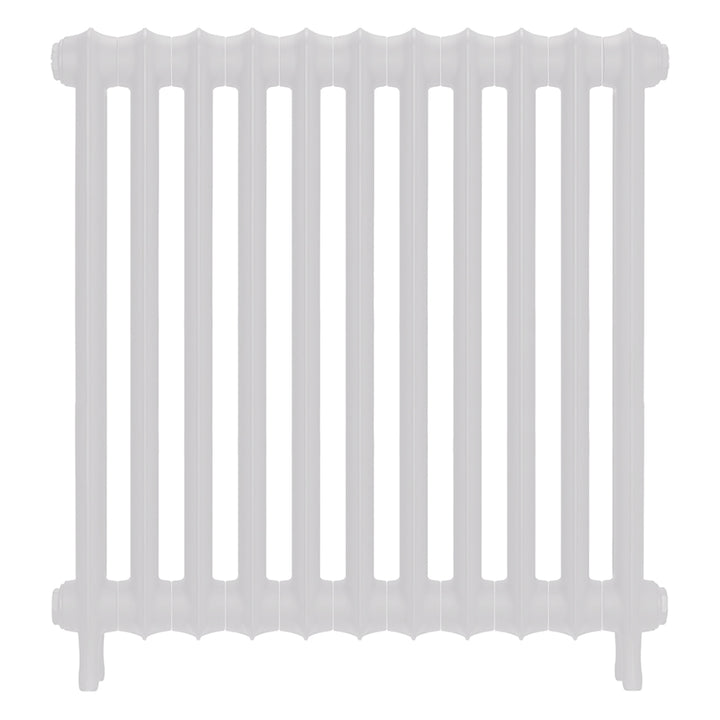 Emmeline I - Ceramic White Cast Iron Column Radiator H807mm x W762mm 1 Column - Wall Hung