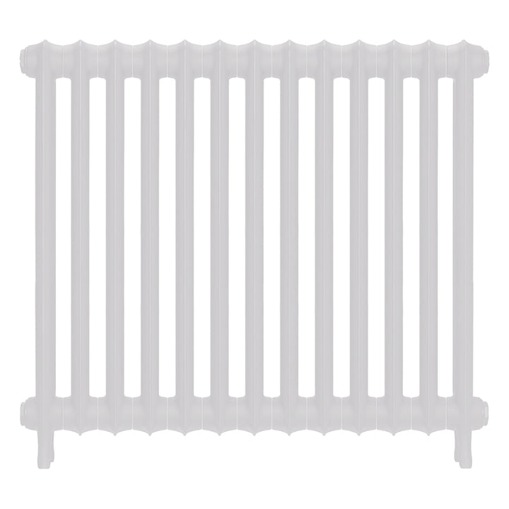 Emmeline I - Ceramic White Cast Iron Column Radiator H807mm x W895mm 1 Column - Wall Hung