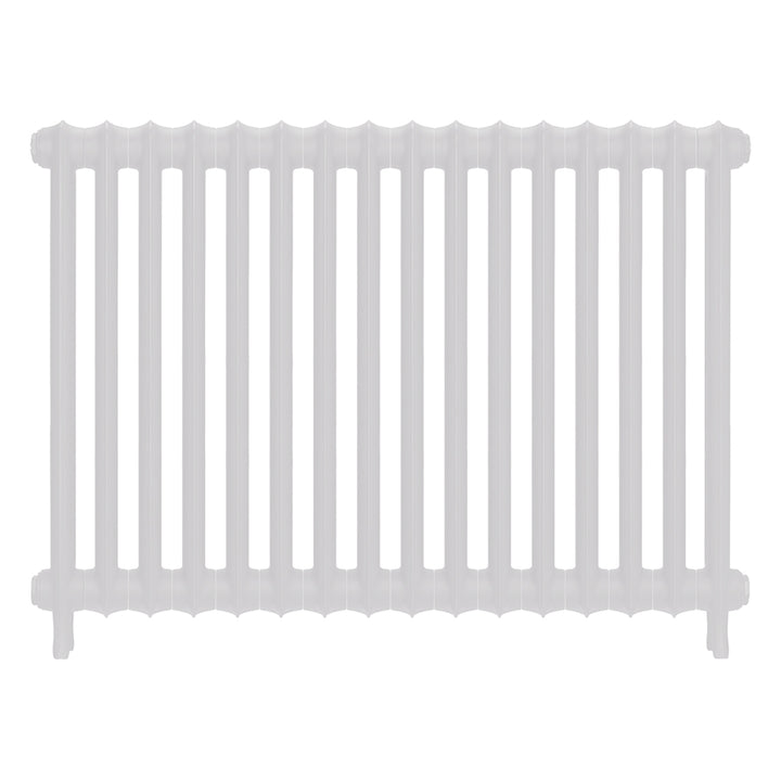 Emmeline I - Ceramic White Cast Iron Column Radiator H807mm x W1094mm 1 Column - Wall Hung
