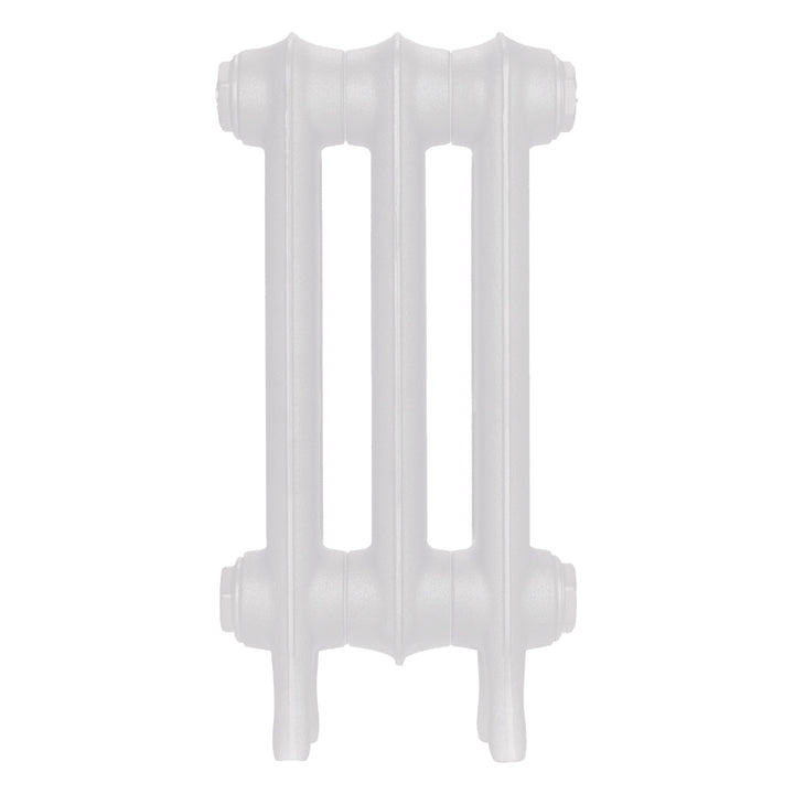 Emmeline I - Ceramic White Cast Iron Column Radiator H407mm x W230mm 1 Column - Wall Hung