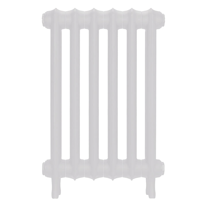 Emmeline I - Ceramic White Cast Iron Column Radiator H607mm x W429mm 1 Column - Wall Hung