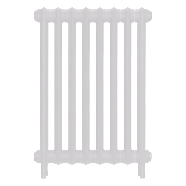 Emmeline I - Ceramic White Cast Iron Column Radiator H807mm x W562mm 1 Column - Wall Hung