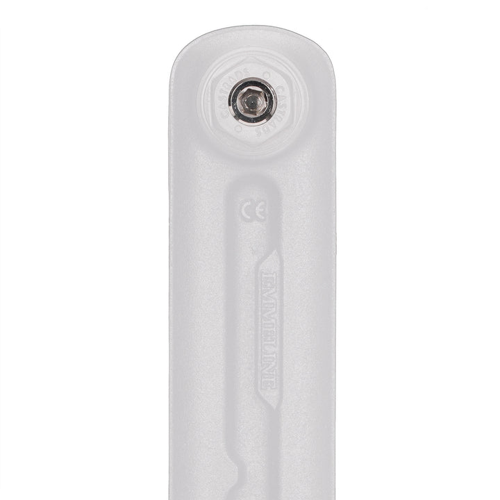 Emmeline I - Ceramic White Cast Iron Column Radiator H607mm x W230mm 1 Column - Wall Hung
