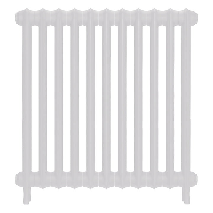 Emmeline II - Ceramic White Cast Iron Column Radiator H813mm x W762mm 2 Column - Wall Hung