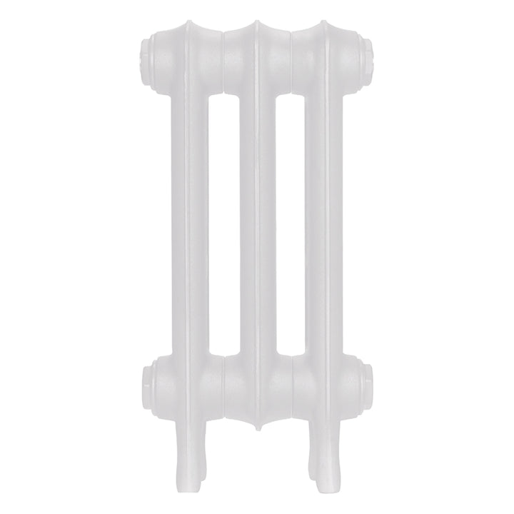 Emmeline II - Ceramic White Cast Iron Column Radiator H413mm x W230mm 2 Column - Wall Hung