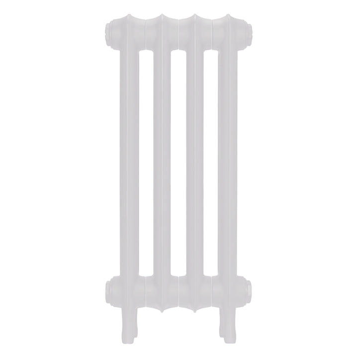 Emmeline II - Ceramic White Cast Iron Column Radiator H613mm x W296mm 2 Column - Wall Hung