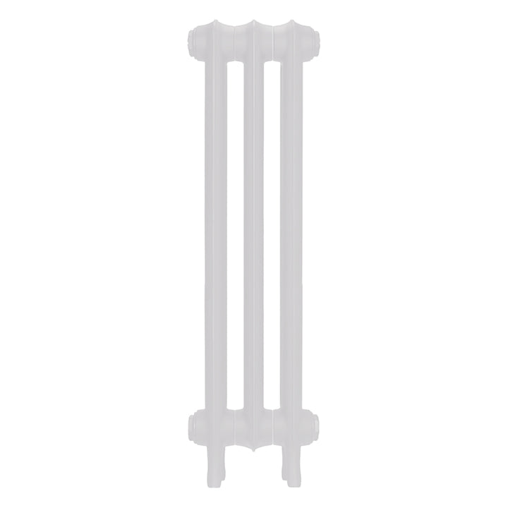 Emmeline III - Ceramic White Cast Iron Column Radiator H816mm x W230mm 3 Column - Wall Hung