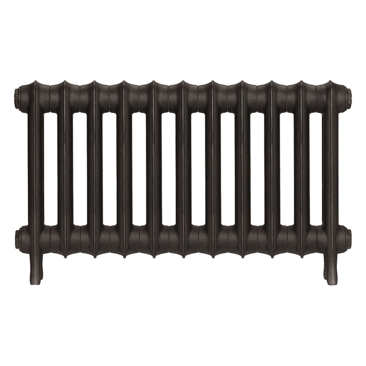 Emmeline I - Grey Bronze Cast Iron Column Radiator H407mm x W762mm 1 Column - Wall Hung