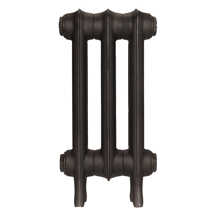 Emmeline I - Grey Bronze Cast Iron Column Radiator H407mm x W230mm 1 Column - Wall Hung