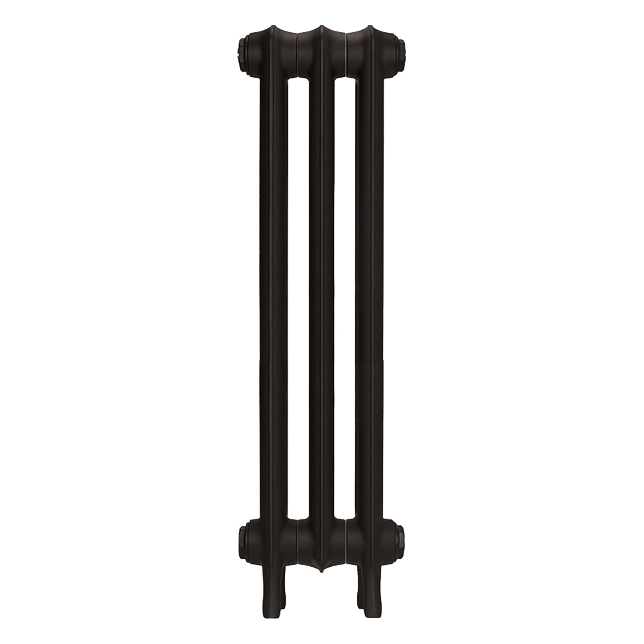 Emmeline I - Grey Bronze Cast Iron Column Radiator H807mm x W230mm 1 Column - Wall Hung