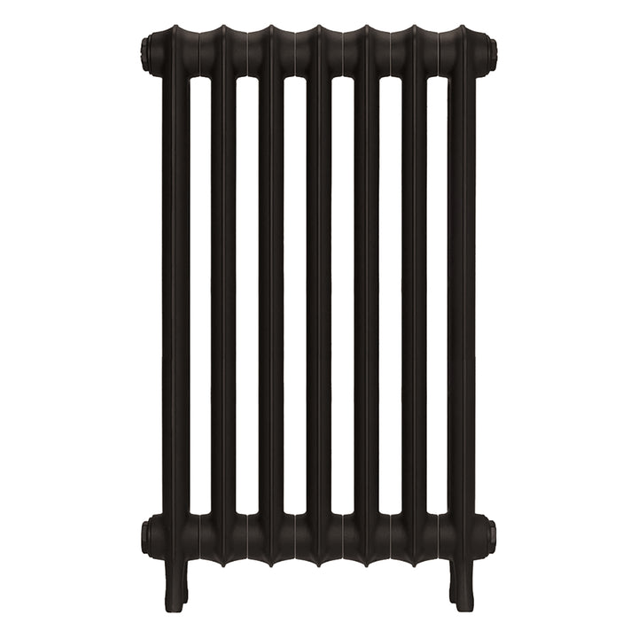 Emmeline I - Grey Bronze Cast Iron Column Radiator H807mm x W496mm 1 Column - Wall Hung