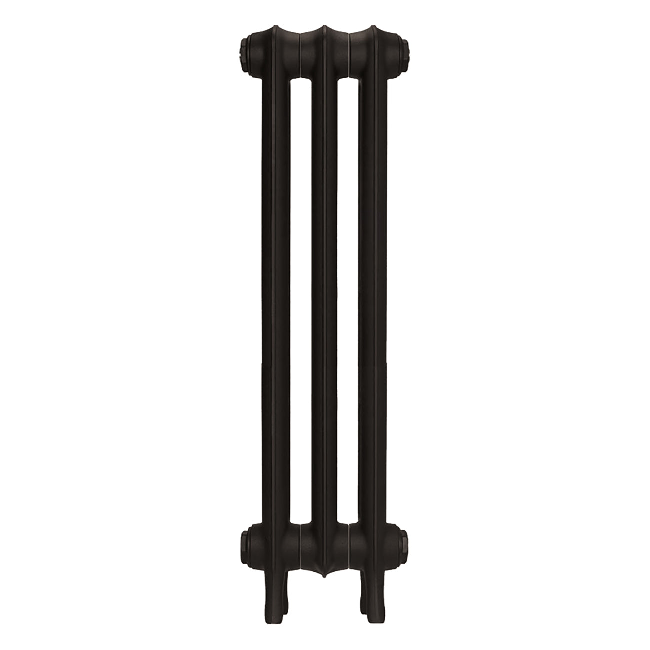 Emmeline II - Grey Bronze Cast Iron Column Radiator H813mm x W230mm 2 Column - Wall Hung