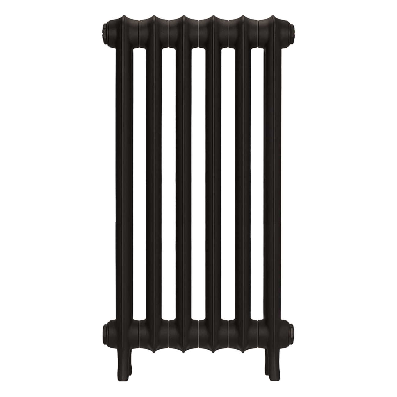 Emmeline II - Grey Bronze Cast Iron Column Radiator H813mm x W429mm 2 Column - Wall Hung