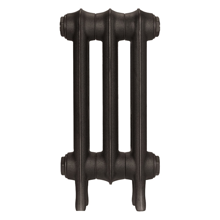 Emmeline III - Grey Bronze Cast Iron Column Radiator H416mm x W230mm 3 Column - Wall Hung