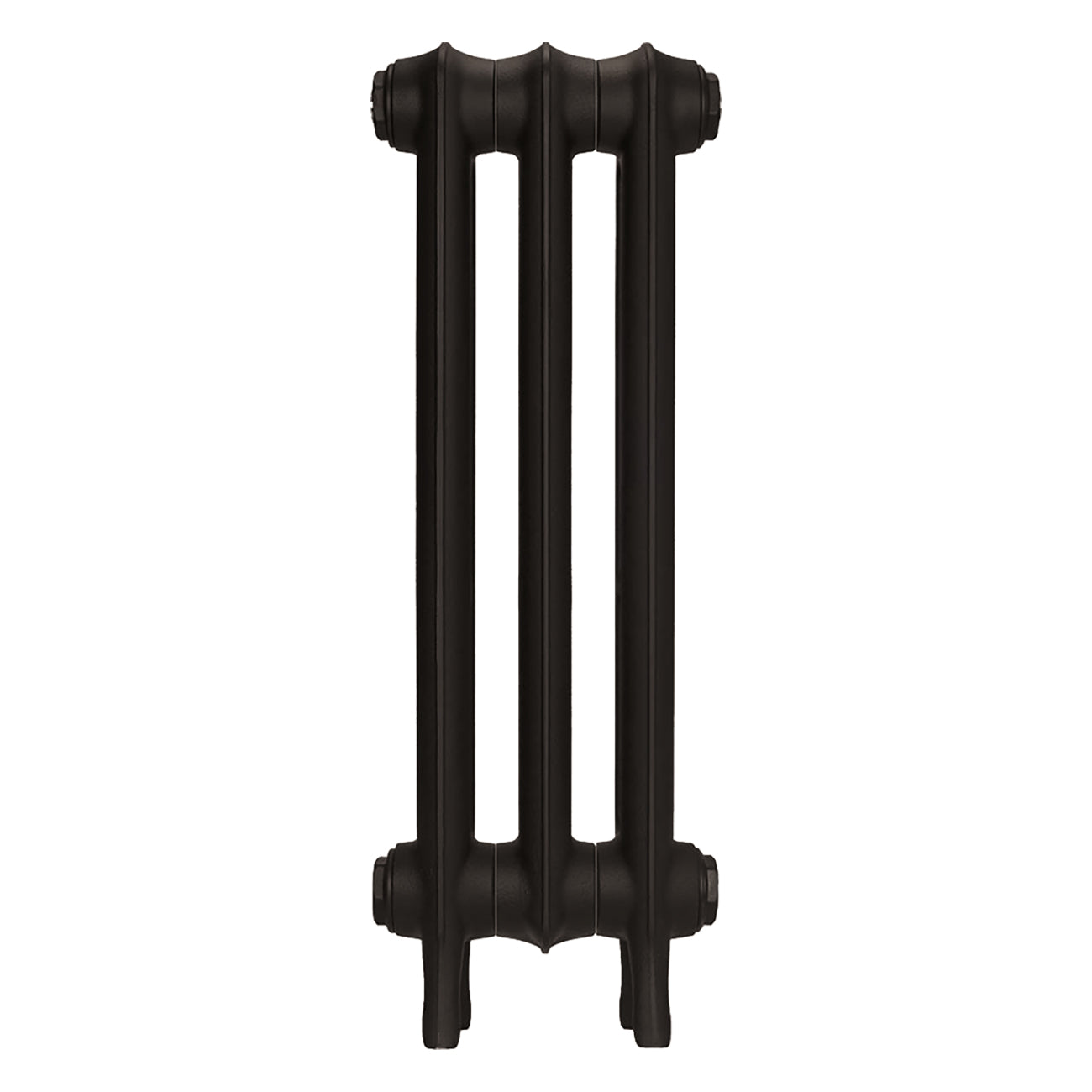 Emmeline III - Grey Bronze Cast Iron Column Radiator H616mm x W230mm 3 Column - Wall Hung