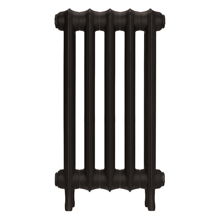 Emmeline III - Grey Bronze Cast Iron Column Radiator H616mm x W363mm 3 Column - Wall Hung
