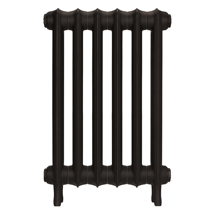 Emmeline III - Grey Bronze Cast Iron Column Radiator H616mm x W429mm 3 Column - Wall Hung
