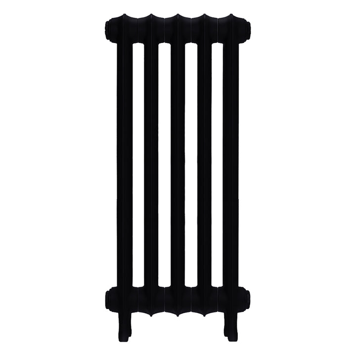 Emmeline I - Matt Black Cast Iron Column Radiator H807mm x W363mm 1 Column - Wall Hung