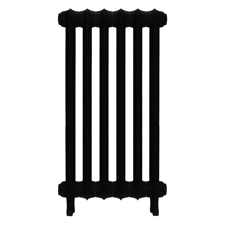 Emmeline I - Matt Black Cast Iron Column Radiator H807mm x W429mm 1 Column - Wall Hung