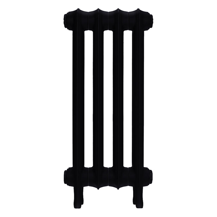 Emmeline II - Matt Black Cast Iron Column Radiator H613mm x W296mm 2 Column - Wall Hung