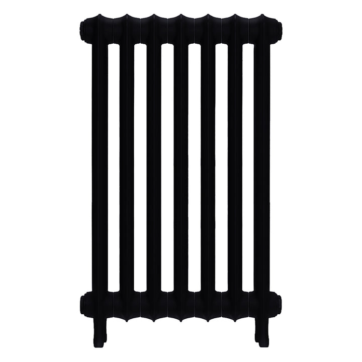 Emmeline II - Matt Black Cast Iron Column Radiator H813mm x W496mm 2 Column - Wall Hung