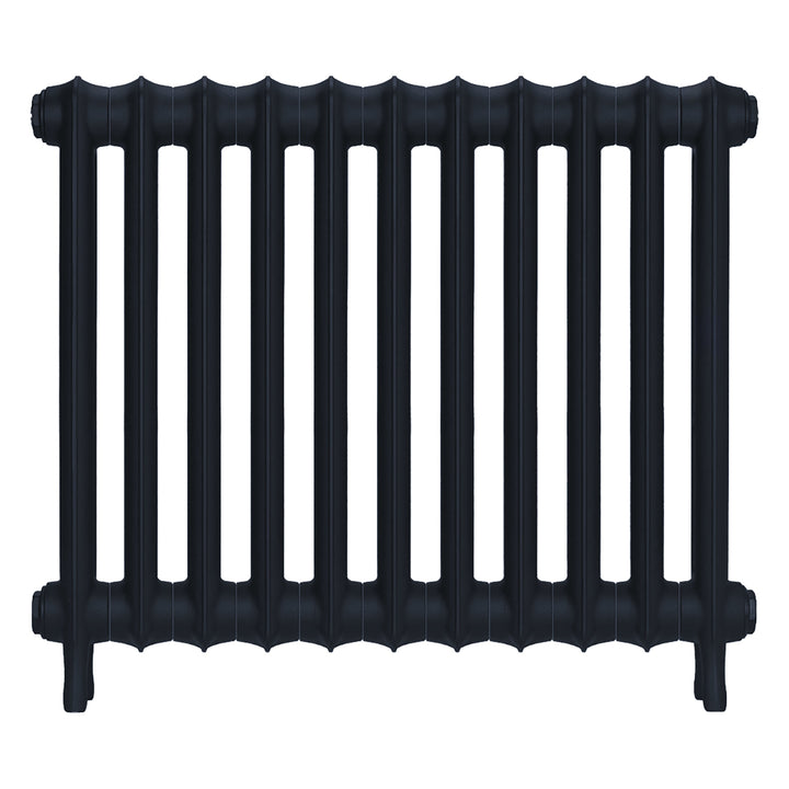 Emmeline I - Midnight Ink Cast Iron Column Radiator H607mm x W762mm 1 Column - Wall Hung
