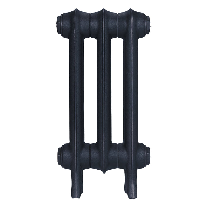 Emmeline I - Midnight Ink Cast Iron Column Radiator H407mm x W230mm 1 Column - Wall Hung