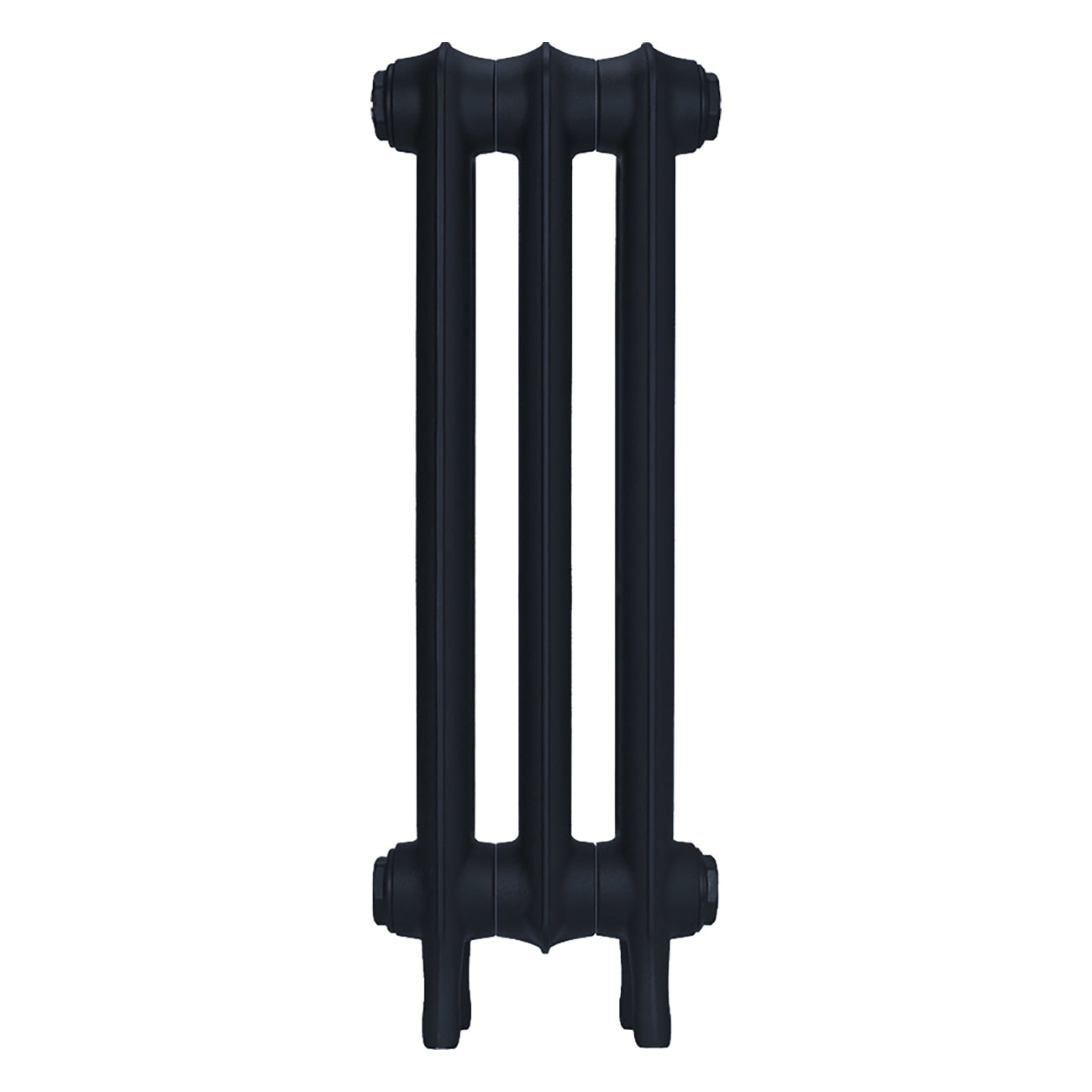 Emmeline I - Midnight Ink Cast Iron Column Radiator H607mm x W230mm 1 Column - Wall Hung