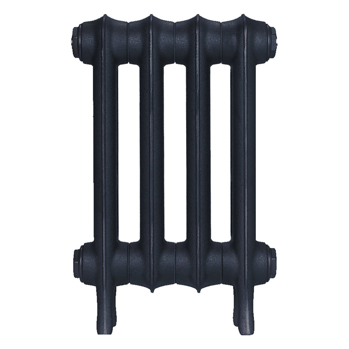 Emmeline I - Midnight Ink Cast Iron Column Radiator H407mm x W296mm 1 Column - Wall Hung