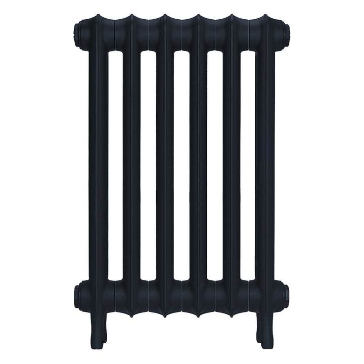 Emmeline I - Midnight Ink Cast Iron Column Radiator H607mm x W429mm 1 Column - Wall Hung