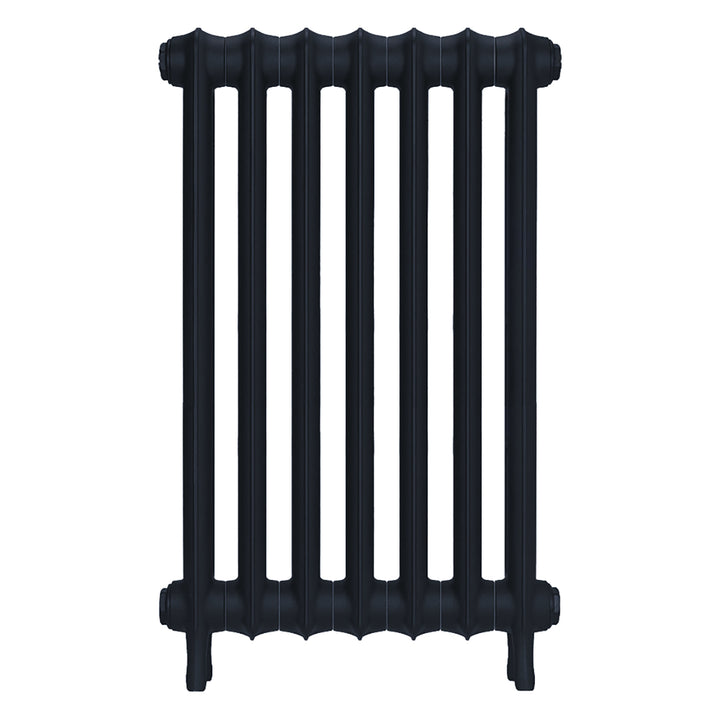 Emmeline I - Midnight Ink Cast Iron Column Radiator H807mm x W496mm 1 Column - Wall Hung