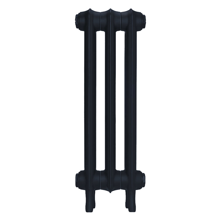 Emmeline II - Midnight Ink Cast Iron Column Radiator H613mm x W230mm 2 Column - Wall Hung