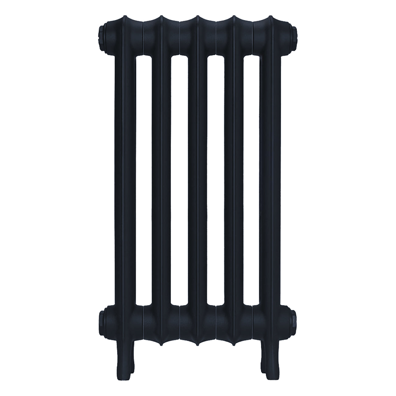 Emmeline II - Midnight Ink Cast Iron Column Radiator H613mm x W363mm 2 Column - Wall Hung