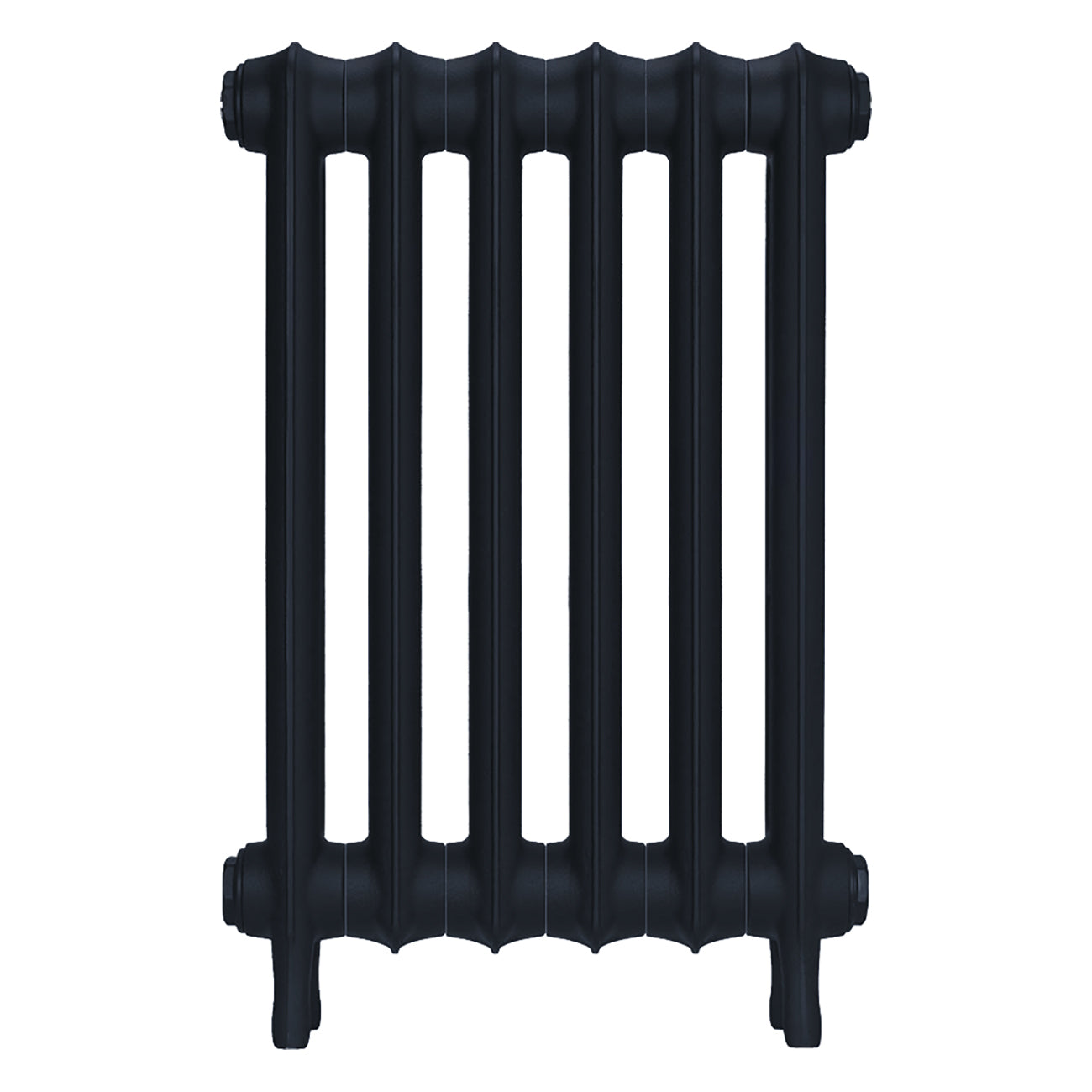 Emmeline II - Midnight Ink Cast Iron Column Radiator H613mm x W429mm 2 Column - Wall Hung