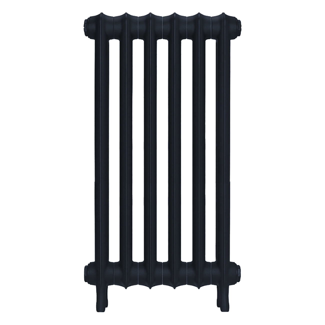 Emmeline II - Midnight Ink Cast Iron Column Radiator H813mm x W429mm 2 Column - Wall Hung