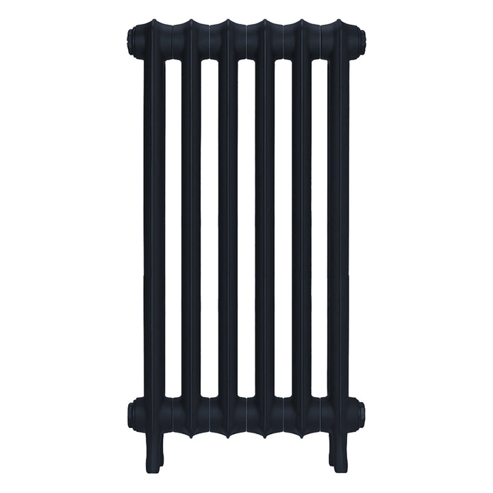 Emmeline II - Midnight Ink Cast Iron Column Radiator H813mm x W429mm 2 Column - Wall Hung