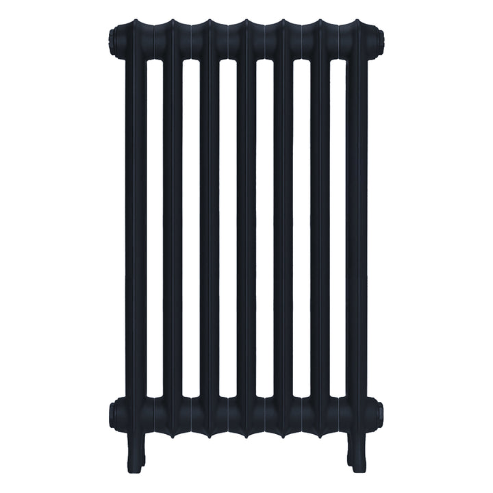 Emmeline II - Midnight Ink Cast Iron Column Radiator H813mm x W496mm 2 Column - Wall Hung