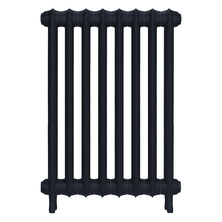 Emmeline II - Midnight Ink Cast Iron Column Radiator H813mm x W562mm 2 Column - Wall Hung