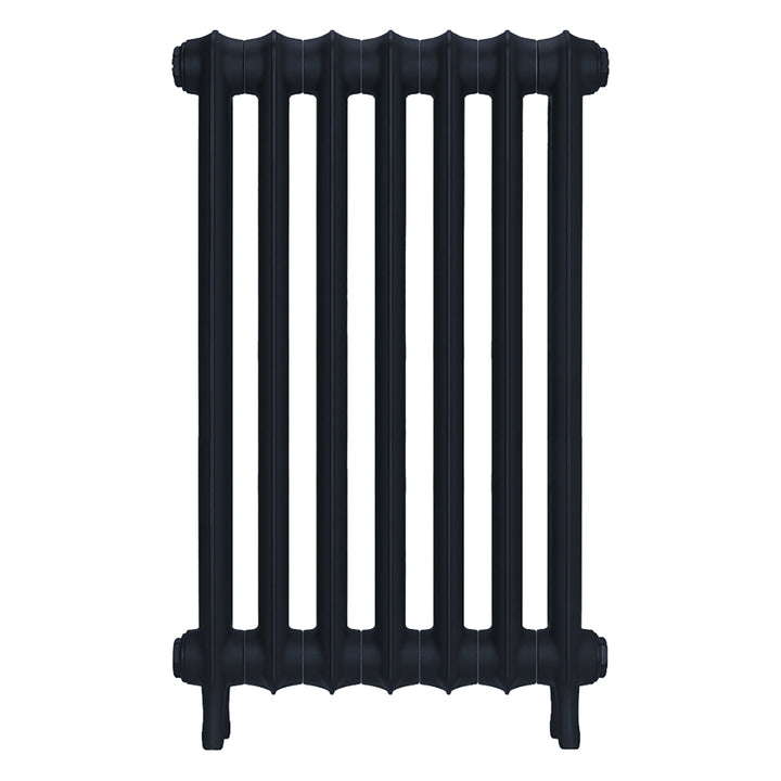Emmeline III - Midnight Ink Cast Iron Column Radiator H816mm x W496mm 3 Column - Wall Hung