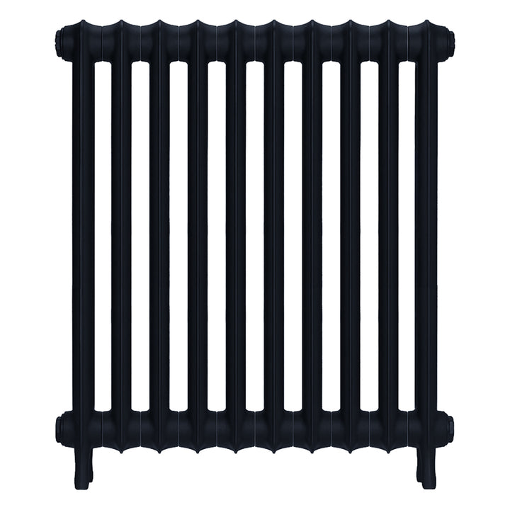 Emmeline I - Pencil Grey Cast Iron Column Radiator H807mm x W695mm 1 Column - Wall Hung