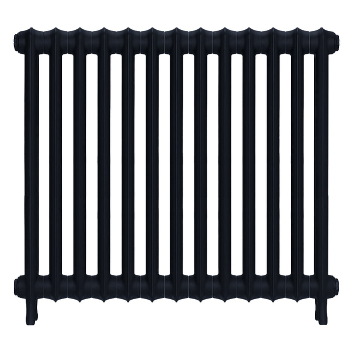 Emmeline I - Pencil Grey Cast Iron Column Radiator H807mm x W895mm 1 Column - Wall Hung