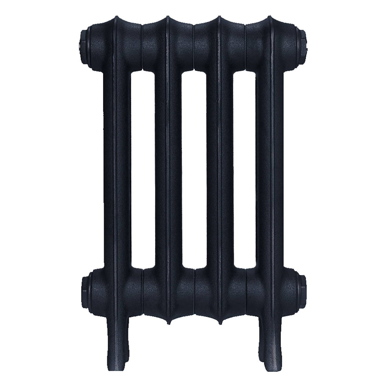 Emmeline I - Pencil Grey Cast Iron Column Radiator H407mm x W296mm 1 Column - Wall Hung