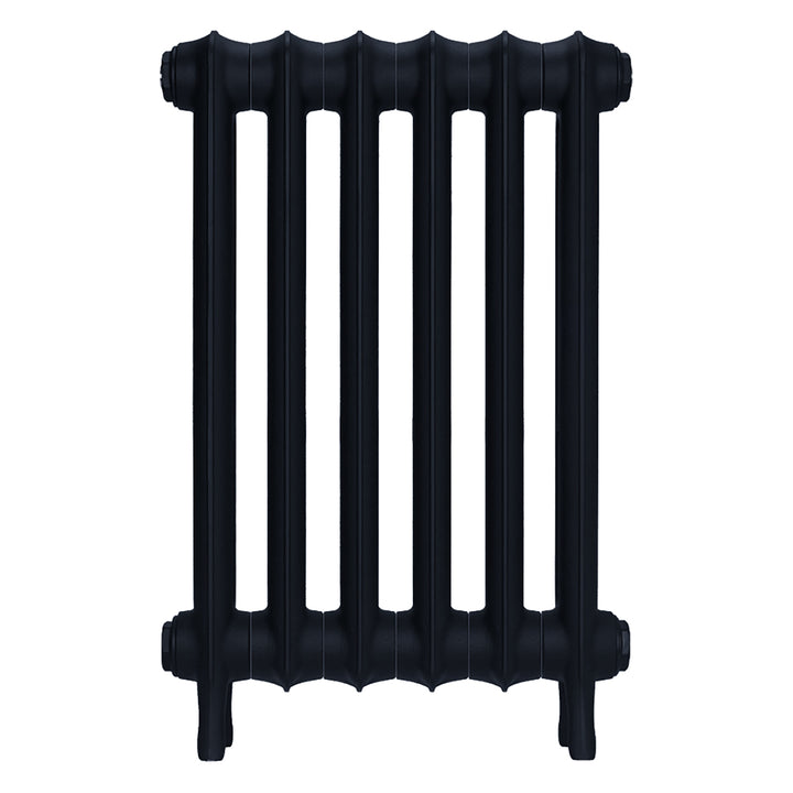 Emmeline I - Pencil Grey Cast Iron Column Radiator H607mm x W429mm 1 Column - Wall Hung