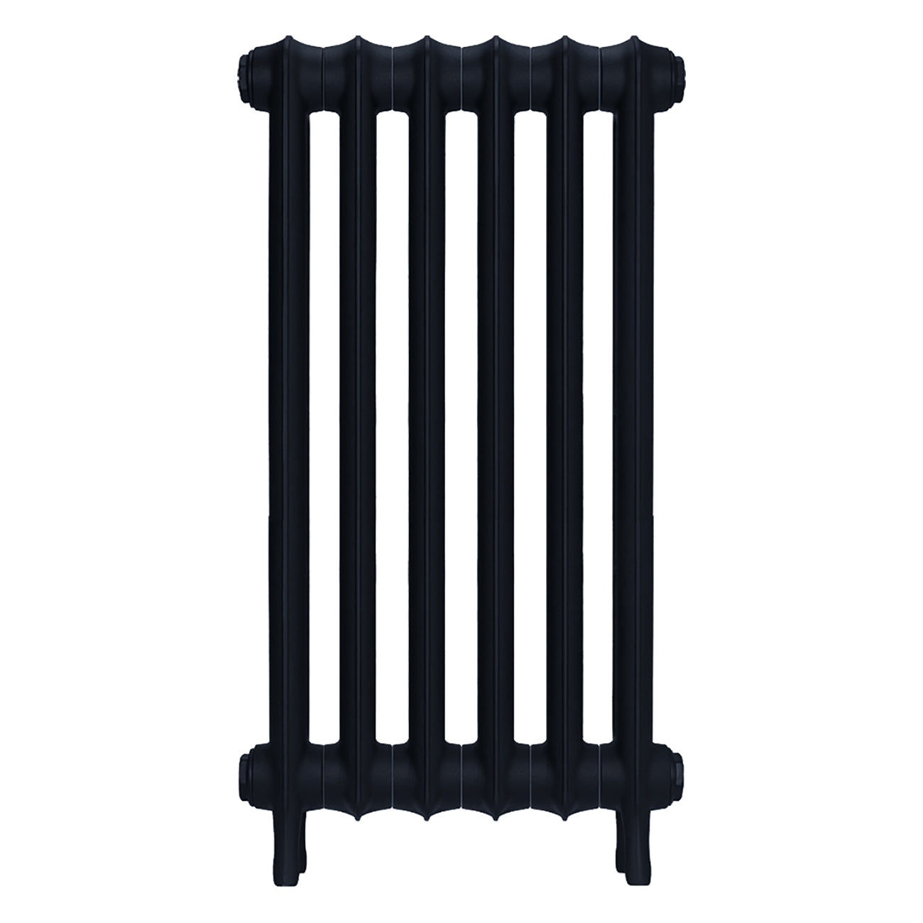 Emmeline I - Pencil Grey Cast Iron Column Radiator H807mm x W429mm 1 Column - Wall Hung