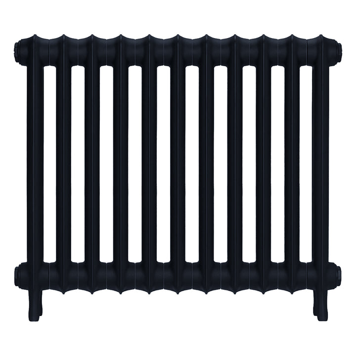 Emmeline II - Pencil Grey Cast Iron Column Radiator H613mm x W762mm 2 Column - Wall Hung