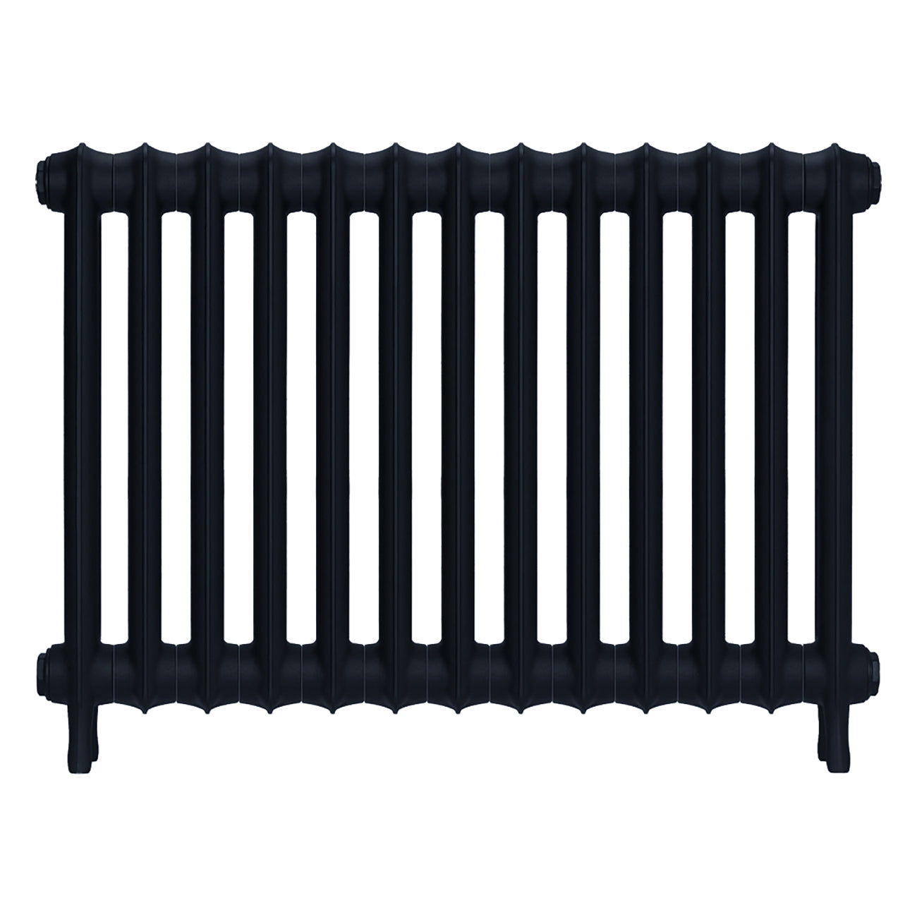 Emmeline II - Pencil Grey Cast Iron Column Radiator H613mm x W895mm 2 Column - Wall Hung