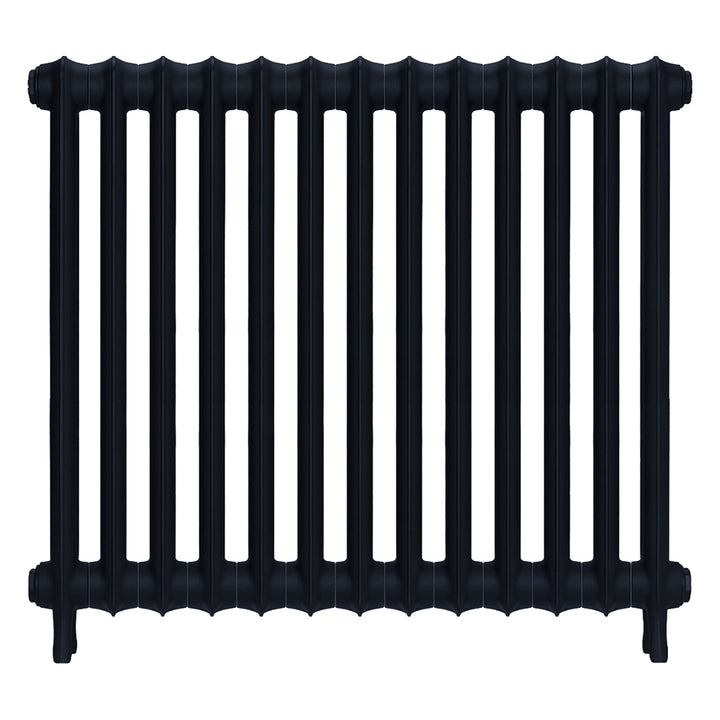 Emmeline II - Pencil Grey Cast Iron Column Radiator H813mm x W895mm 2 Column - Wall Hung