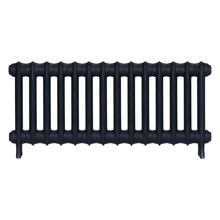 Emmeline II - Pencil Grey Cast Iron Column Radiator H413mm x W961mm 2 Column - Wall Hung