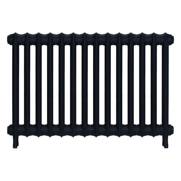 Emmeline II - Pencil Grey Cast Iron Column Radiator H613mm x W961mm 2 Column - Wall Hung